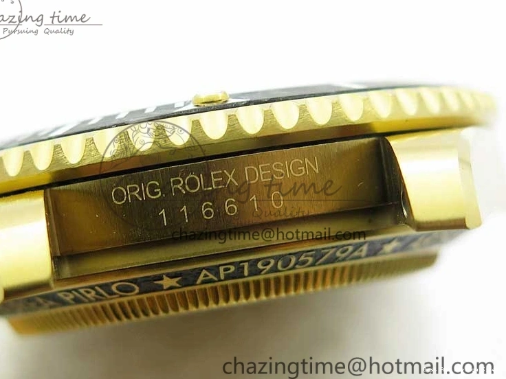 Good Copy Rolex Watches Skeleton Submariner on SA YG Edition Pirlo Project Bracelet Best 2981 YG Andrea VRF Popular 0108